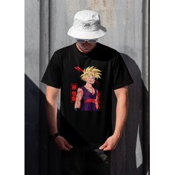 Camiseta Feminina Son Gohan Dragon Ball Z Preta – ... - JGB STORE