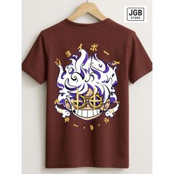 Camiseta Feminina One Piece Bordô – Estampa Exclus... - JGB STORE