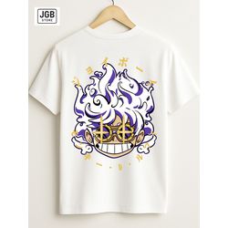 Camiseta Feminina One Piece Branca – Edição Especi... - JGB STORE