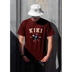 Camiseta Feminina Kiki's Delivery Service Bordô – ... - JGB STORE