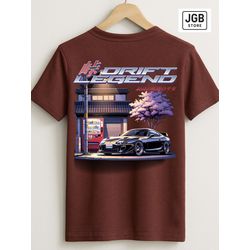 Camiseta Masculina Drift Legends Bordô – Estampa J... - JGB STORE