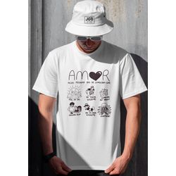 Camiseta Feminina Amor Pelas Pessoas Branca – Mini... - JGB STORE