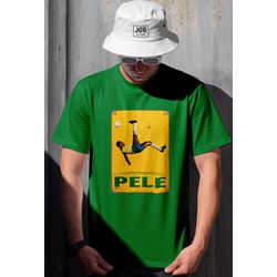 Camiseta Oversized Masculina Pelé Ousy Verde – Str... - JGB STORE