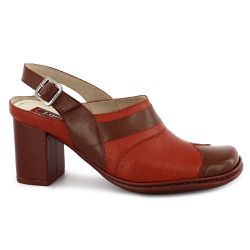 Sapato Feminino salto Médio Em Couro Cherry J.gean... - J.GEAN ATACADO