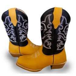 Bota Texana Masculina Couro Legítimo Bovino Látego... - JM Country