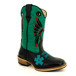 Bota Texana Masculina Cano Padrão Couro Legítimo L... - JM Country