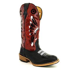 Bota Texana Masculina Couro Legítimo Bovino Tubarã... - JM Country