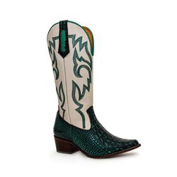 Bota Texana Feminina Country Couro Legítimo Bovino... - JM Country