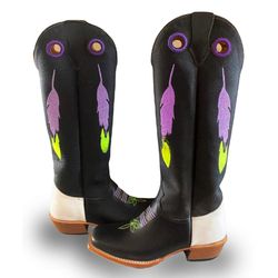 Bota Texana Masculina Couro Legítimo Bovino Látego... - JM Country