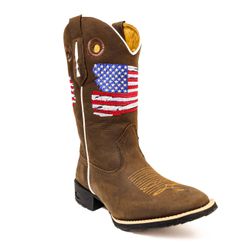 Bota Texana Masculina Cano Padrão Couro Bovino Leg... - JM Country