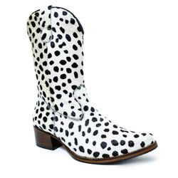 Bota Texana Feminina Cano Médio Couro Legítimo Bov... - JM Country