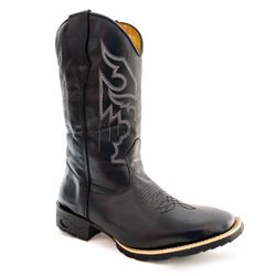 Bota Texana Masculina Cano Padrão Couro Bovino Leg... - JM Country