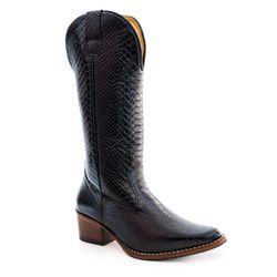 Bota Texana Feminina Country Couro Legítimo Bovino... - JM Country