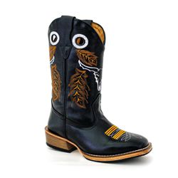 Bota Texana Masculina Cano Padrão Couro Legítimo B... - JM Country
