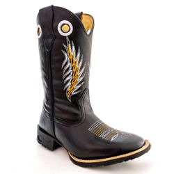 Bota Texana Masculina Cano Padrão Couro Bovino Leg... - JM Country
