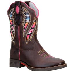  Bota Texana Feminina Bico Quadrado Laser Vazado C... - JM Country