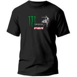 Camiseta Country PBR TXC Preto 100% Algodão - 003 - JM Country