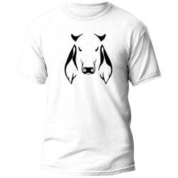 Camiseta Country Boi Branca 100% Algodão - 0004 - JM Country