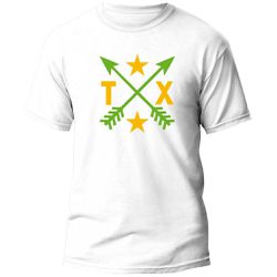 Camiseta Texas Country Branca 100% Algodão - 032 - JM Country