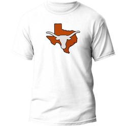 Camiseta Rodeio Texas Country TX Branca 100% Algod... - JM Country