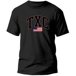 Camiseta Country TXC Preta 100% Algodão - 024 - JM Country