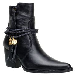 Bota Country Feminina Cano Curto Couro Legítimo So... - JM Country