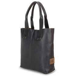  Bolsa Feminina de Couro Legítimo Floater Café Omb... - JM Country