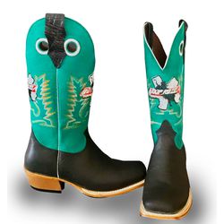 Bota Texana Masculina Couro Bovino Legítimo Tub Pr... - JM Country