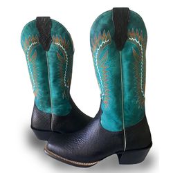 Bota Texana Masculina Couro Legítimo Bovino Tubarã... - JM Country