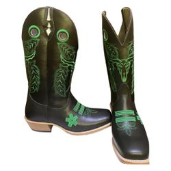 Bota Texana Masculina Couro Legítimo Bovino Látego... - JM Country