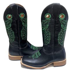 Bota Texana Masculina Couro Legítimo Bovino Látego... - JM Country