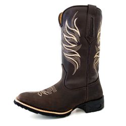 Bota Texana Country Masculina Couro Bovino Legítim... - JM Country