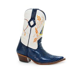 Bota Country Masculina Texana Bico Fino Couro Legí... - JM Country