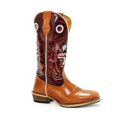Bota Texana Masculina Couro Legítimo Bovino Pull U... - JM Country