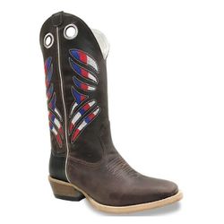 Bota Texana Carrapeta Couro Nobuck Café e Mustang ... - JM Country