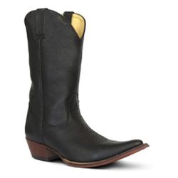 Bota Texana Masculina Bico Fino Couro Legítimo Flo... - JM Country
