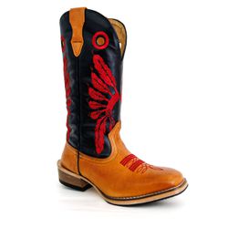 Bota Texana Masculina Couro Legítimo Bovino Nobuck... - JM Country