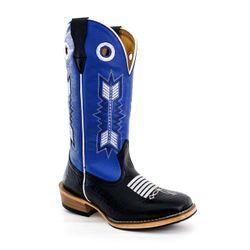 Bota Texana Masculina Couro Legítimo Bovino Tubarã... - JM Country