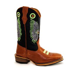 Bota Texana Masculina Cano Padrão Couro Legítimo P... - JM Country