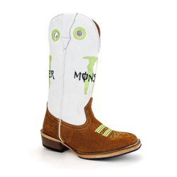 Bota Texana Carrapeta Masculina Bico Quadrado Cour... - JM Country