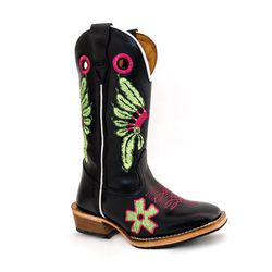 Bota Texana Masculina Couro Legítimo Látego Preto ... - JM Country