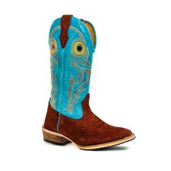 Bota Texana Masculina Salto Carrapeta Couro Legíti... - JM Country