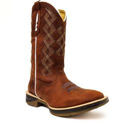 Bota Texana Masculina Cano Padrão Couro Legítimo C... - JM Country