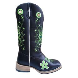 Bota Texana Masculina Cano Padrão Couro Legítimo L... - JM Country