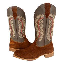 Bota Texana Masculina Cano Padrão Couro Legítimo I... - JM Country