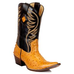 Bota Texana Masculina Bico Fino Couro Bovino Avest... - JM Country