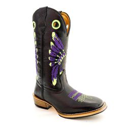 Bota Texana Masculina Couro Legítimo Látego Preto ... - JM Country