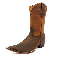 Bota Texana Masculina Bico Fino Couro Legítimo Bov... - JM Country