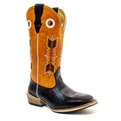 Bota Texana Masculina Couro Legítimo Bovino Látego... - JM Country