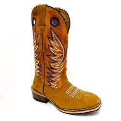 Bota Texana Masculina Couro Legítimo Bovino Crazy ... - JM Country